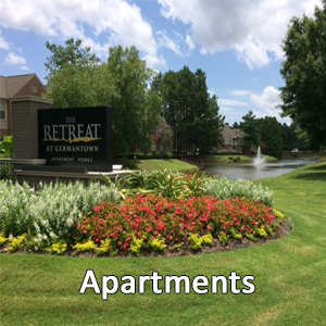 Commercial Landscaping For Apartment Complexes. 