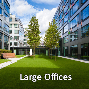 Commercial Landscaping For Large Office Buildings.