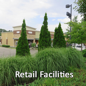 Landscaping For Retail Buildings, Lawn Maintenance For Retail Buildings