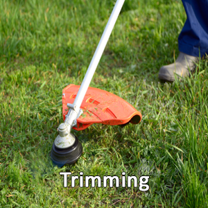 Lawn Trimming, Weed Whacking