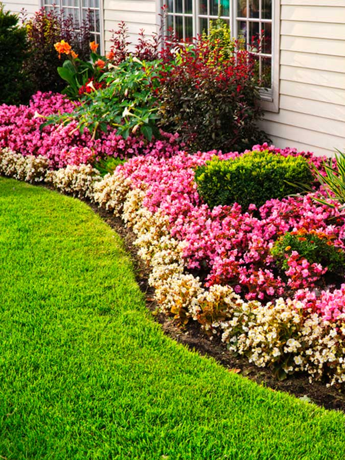 Landscaping, Flower Bed Maintenance, Flower Bed Design