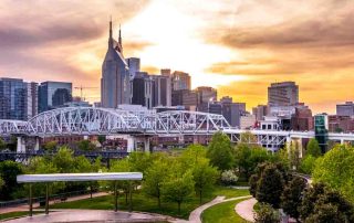 downtown nashville tennessee cityscape skyline scenes