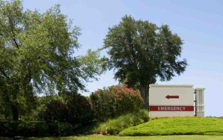 Hospital Exterior Landscaping