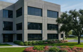 Commercial Building Professionally Landscaped