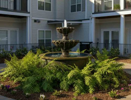 Beautiful Outdoor Spaces Enhance the Look and Appeal of Apartment Complexes